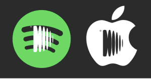مقایسه سرویس اپل موزیک و اسپاتیفای 300x158 - مقایسه اکانت‌ پرمیوم اسپاتیفای و اپل موزیک